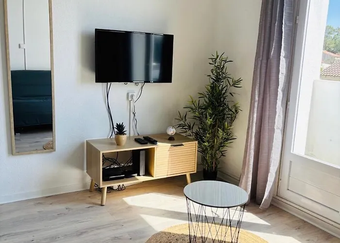 Duplex Cosy Neuf - Wifi - Balcon - En Bordure De Forêt De Pins - Proche